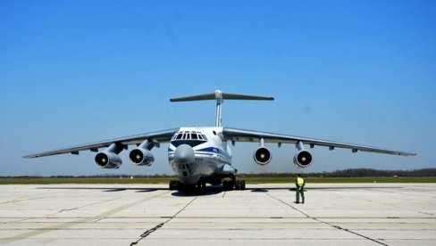 NA PUTU ZA LIBAN: Poleteo prvi ruski avion sa mobilnom bolnicom za Bejrut