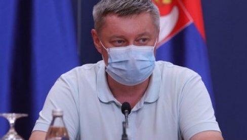 STEVANOVIĆ: Najveći broj hospitalizovanih je u ovom gradu