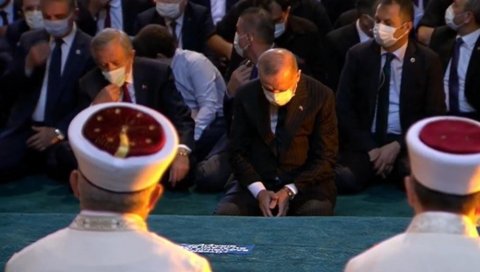 КАО У АЈА СОФИЈИ: Ердоган ће присуствовати муслиманској молитви у још једном византијском храму у Турској