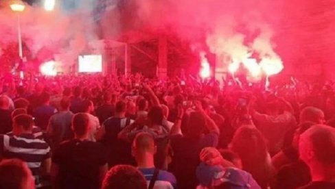 KRVAVI OBRAČUN U OSIJEKU: Besni navijači hteli da uđu na stadion, policija žestoko odgovorila, ima i povređenih