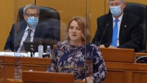 SRPSKA POSLANICA O REAKCIJAMA NA NJEN GOVOR U SABORU: Stizale su poruke svakakvih sadržaja, ali se na to ne obazirem (VIDEO)