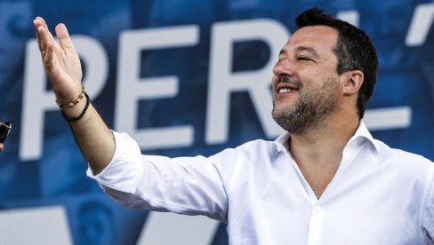 TRAMP JE ZA NEKOLIKO NEDELJA UČINIO VIŠE NEGO BAJDEN ZA 4 GODINE Salvini podržao politiku predsednika SAD po pitanju Ukrajine