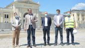 VUČIĆ OBIŠAO RADOVE NA SAVSKOM TRGU: Ovo će biti najveći trg u našoj zemlji (FOTO)