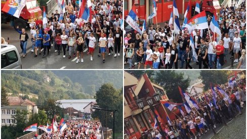 NA HILJADE BJELOPOLJACA U JOŠ JEDNOM KRSNOM HODU: Poruka jasna - Odbranićemo svetinje! (FOTO/VIDEO)