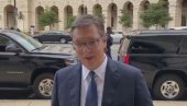 VUČIĆ POSLAO PORUKU PRED SASTANAK U BELOJ KUĆI: Pogledajte šta je rekao (VIDEO)