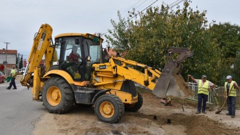 НОВА ВОДОВОДНА МРЕЖА: Напредују радови на такозваном бојничком путу