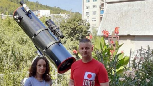 OPSERVATORIJA NA TERASI: Kako je Aleksandar, astronom iz Prokuplja, približio zvezde sugrađanima (FOTO)