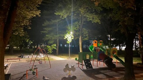 UREĐEN PARK: Lokalna samouprava u Rekovcu ispunila obećanje