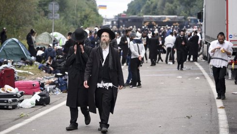 NIŠTA OD DOČEKA NOVE GODINE KOD SVETINJE: Zbog korone Jevreji zadržani na ukrajinskoj granici (FOTO)