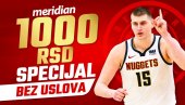 ZA FINALE BEZ USLOVA – Meridian te časti sa 1000 RSD bonusa da podržiš Jokića i Denver