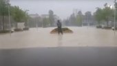 OLUJA SE SRUČILA NA NIKŠIĆ: Poplavljeni podrumi, vatrogascima udar groma pogasio telefone (VIDEO)