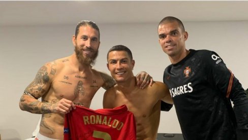 RAMOS I RONALDO OPET ZAJEDNO: Ponovo se sastali nekadašnji saigrači iz Reala