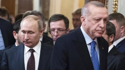 ГЛАВНА ТЕМА ДОГОВОР О ЖИТУ: Сутра састанак Путина и Ердогана у Сочију