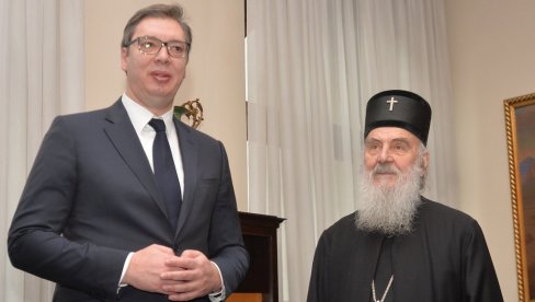 VUČIĆ SE OPROSTIO OD IRINEJA: Čast mi je bila što sam Vas poznavao. Takvi kao Vi nikada ne odlaze...