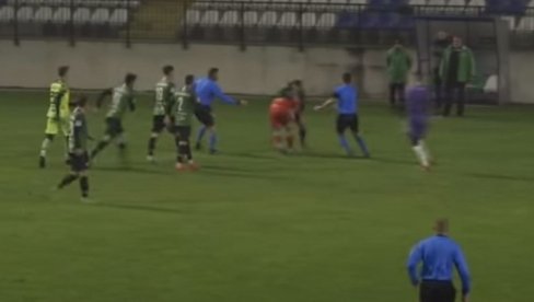 TUČA NA SRPSKIM TERENIMA: Goleada, pa žestoka makljaža u Lazarevcu (VIDEO)