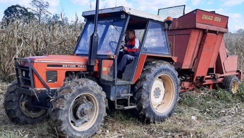 PRINOSI IZNAD PROSEKA A IMA I KUPACA: Berba kukuruza u Posavini u punom jeku (FOTO)