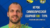 СТИГЛА НАГРАДА ЗА СЈАЈНЕ ОДБРАНЕ: Српски голман у тиму кола казахстанске лиге