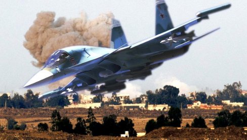 УНИШТЕНЕ БАЗЕ МИЛИТАНАТА: Руска авијација дејствовала у сиријској провинцији Хомс
