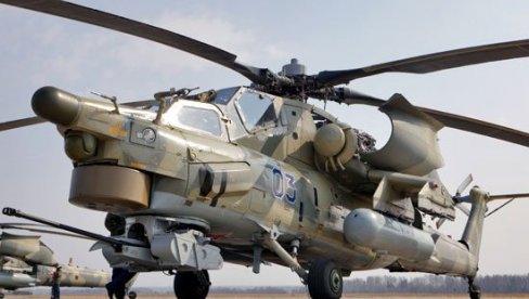JURIŠ RUSKIH “NOĆNIH LOVACA”: Neotkriveni broj helikoptera RuAF Mi-28N je raspoređen u Donjecku