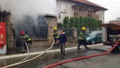 ПОЖАР У НОВОМ ПАЗАРУ: Изгорео угоститељски објекат, три екипе ватрогасаца сузбијале ватрену стихију