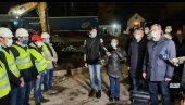 ВУЧИЋ: Хвала свима који вредно раде на изградњи болнице!