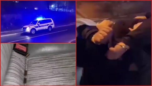 ON JE SINOĆ PRAVIO HAOS U BEOGRADU: Pucao od Karaburme do Mirijeva, ima debeo dosije iza sebe (VIDEO)