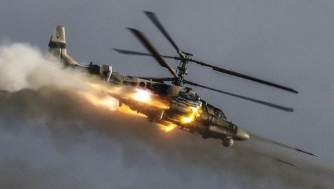 (VIDEO) – Ka-52 U AKCIJI: Dejstvo ruskih helikoptera na severodonjeckom pravcu