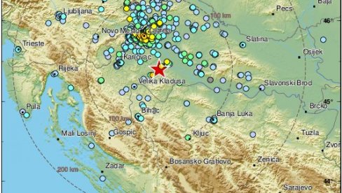 JAK ZEMLJOTRES POGODIO HRVATSKU: Osetio se i u Banjaluci