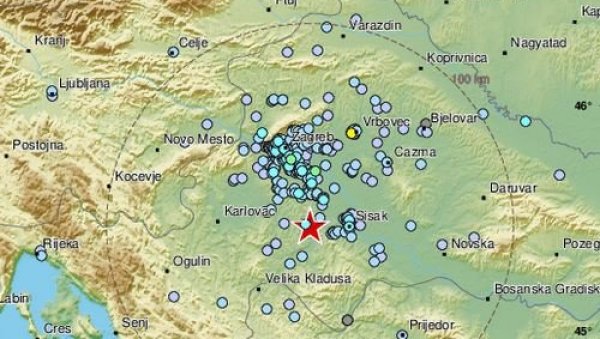 ЈОШ 4 ЗЕМЉОТРЕСА У ХРВАТСКОЈ: Тло се није смиривало целе ноћи - људи у страху, спавали напољу