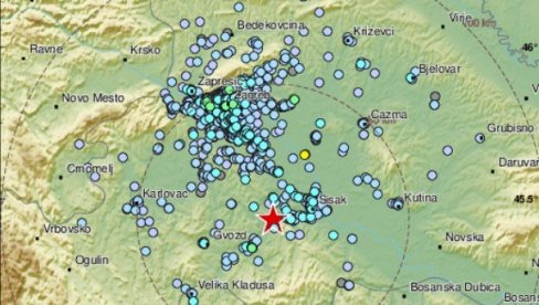 NOVI POTRES KOD SISKA: 3,3 stepena po Rihteru - tresla se i okolina