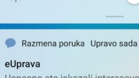 PAR SEKUNDI NAKON PRIJAVE: Kada popunite formular za vakcinaciju protiv korone, dobijete ovu poruku