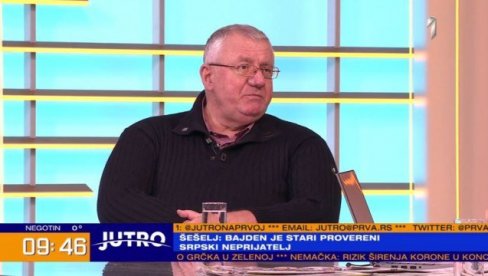 ŠEŠELJ UPOZORIO ŠTA NAM SE SPREMA: Bajden je stari, provereni srpski neprijatelj, a postoji i dodatna opasnost! (VIDEO)