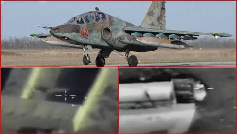 POGLEDAJTE - SNIMAK IZ KABINE SU-25 PUN ADRENALINA: Umeće pilota jurišne avijacije na ratištu u Ukrajini (VIDEO) POGLEDAJTE - SNIMAK IZ KABINE SU-25 PUN ADRENALINA: Umeće pilota jurišne avijacije na ratištu u Ukrajini (VIDEO)
