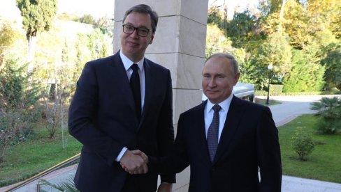 STIGLO PISMO IZ MOSKVE: Putin poslao poruku Vučiću