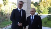 VUČIĆ PISAO PUTINU: Predsednik Srbije poslao poruku ruskom lideru