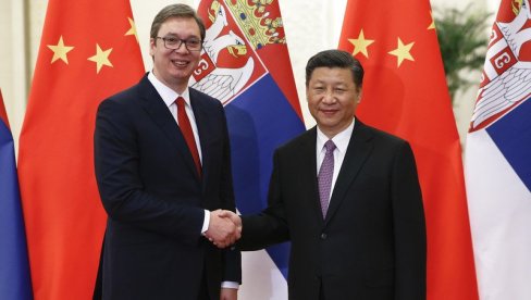 SI ČESTITAO VUČIĆU ROĐENDAN: Vi ste političar sa strateškom vizijom - Pridajem veliki značaj razvoju odnosa Kine i Srbije