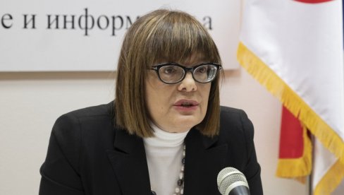 MAJA GOJKOVIĆ O OBRAĆANJU PREDSEDNIKA: Poslata jasna poruka da je država spremna za borbu protiv organizovanog kriminala