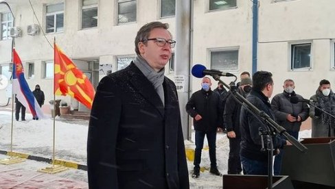 JOŠ JEDAN GRANIČNI PRELAZ SA SEVERNOM MAKEDONIJOM? Vučić - Nije jednostavna stvar, ali radimo na tome