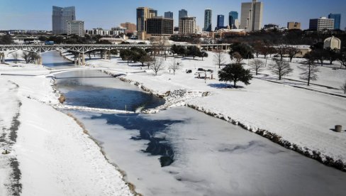 DUBOKO SMRZAVANJE: Polarni vorteks nad amerikom - Delovi zemlje okovani ledom