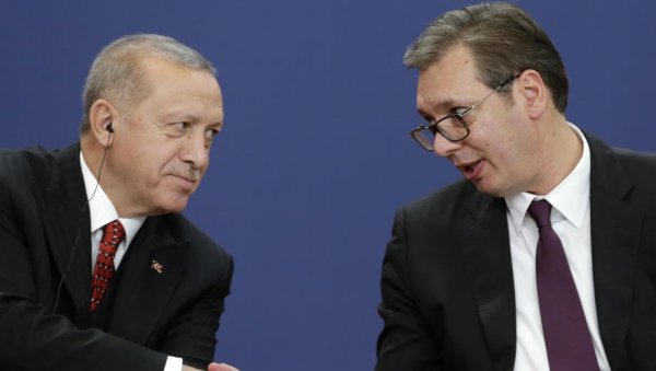 ВУЧИЋ У СУБОТУ У ТУРСКОЈ: Председник се састаје са Ердоганом