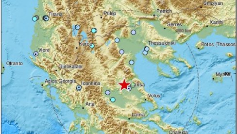 RAZORAN ZEMLJOTRES U GRČKOJ: Osetio se u Srbiji, magnituda 6,3