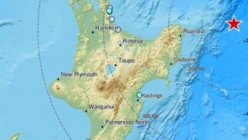 СНАЖАН ЗЕМЉОТРЕС ПОГОДИО НОВИ ЗЕЛАНД: Потрес снаге 7,3 степена - на снази велика опасност од цунамија