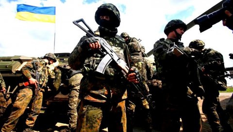 НАПЕТО НА ГРАНИЦАМА ДОНБАСА: Украјинске снаге у пуној борбеној готовости