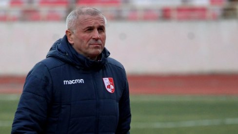 GAĆINOVIĆ PRED GOSTOVANJE ČUKARIČKOM: Meč protiv TSC treba da nam bude vodilja