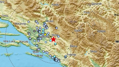 ZEMLJOTRES POGODIO BiH: Treslo se tlo i u Dubrovniku - Čulo se kao eksplozija