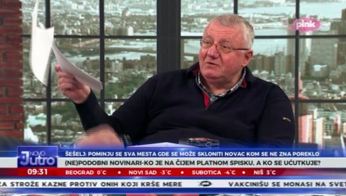 ŠEŠELJ: Đilas gubi nerve zbog pitanja novinarke Novosti, a evo zbog čega bi morao da ide u zatvor!