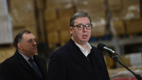 GRAĐANI SRPSKE MOĆI ĆE NA LEČENJE U SRBIJU: Vučić - Moramo da budemo složni da bismo pobedili ovu pošast