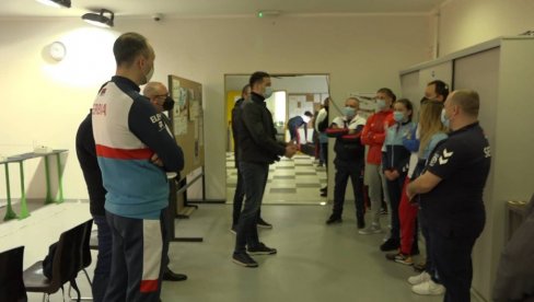 MINISTAR UDOVIČIĆ SA NAJBOLJIM SRPSKIM STRELCIMA: Šampionske medalje stvaraju samo timovi, mi smo tu da vam pružimo podršku (VIDEO)