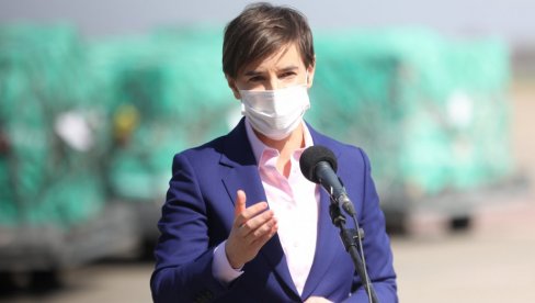 U JUNU SMO BEZBEDNI AKO UBRZAMO IMUNIZACIJU: Brnabić-  Vakcina je jedino što nam omogućava da stavimo tačku na epidemiju