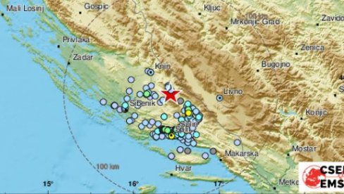 JOŠ JEDAN ZEMLJOTRES U HRVATSKOJ: Treslo se u Dalmaciji, osetio se i u Splitu